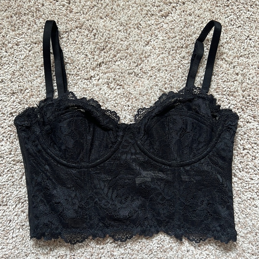 Urban Outfitters Out From Under Black Corset